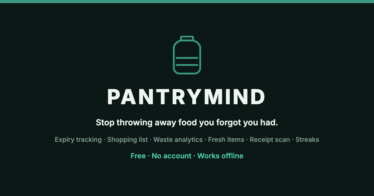 Pantry-Manager preview